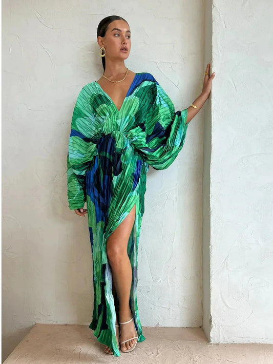 Marbella - Vestido Plisado y Elegante | Inés Gallego